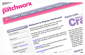 Popular Patchwork Community Website